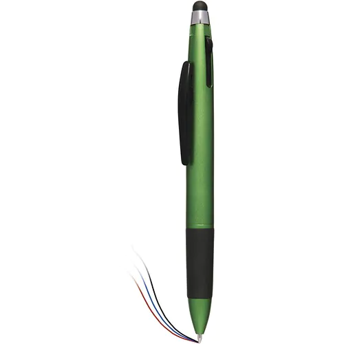 3 COLORS TOUCH SCREEN PLASTIC BALLPOINT PEN 3 COLORS TOUCH SCREEN PLASTIC BALLPOINT PEN