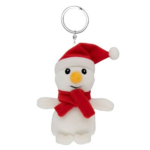 Bonhomme de neige en peluche, porte-clés | Anatols Bonhomme de neige en peluche, porte-clés | Anatols