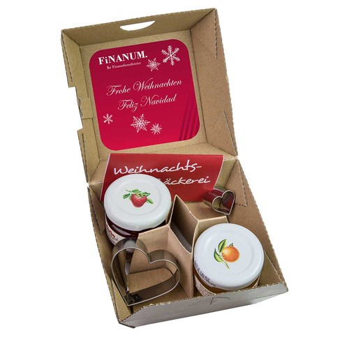 Baking set with heart - with digital printing