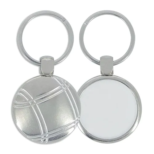 PORTE-CLES PETANQUE METAL UE
