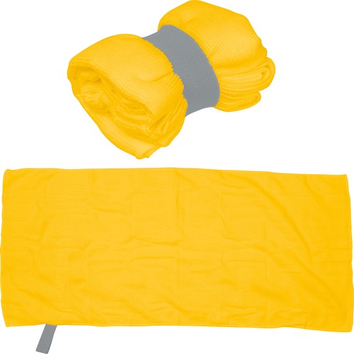 Handdoek van microvezel met elastiek Handdoek van microvezel met elastiek