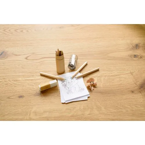 ABS and cardboard tube with pencils Libbie ABS and cardboard tube with pencils Libbie