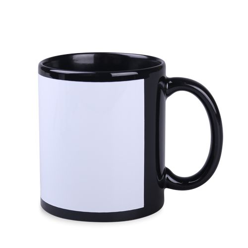 Tazza per sublimazione Tomek Nero Art Solid 300ml nero Tazza per sublimazione Tomek Nero Art Solid 300ml nero