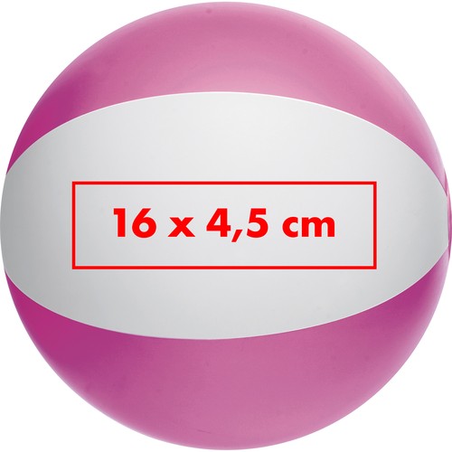 Pallone da spiaggia bicolore BERNHARD Pallone da spiaggia bicolore BERNHARD