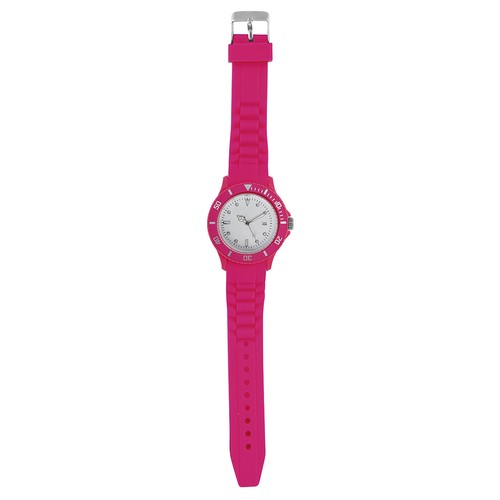 RELOJ ANALÓGICO PERSONALIZABLE EN PLÁSTICO Y SILICONA