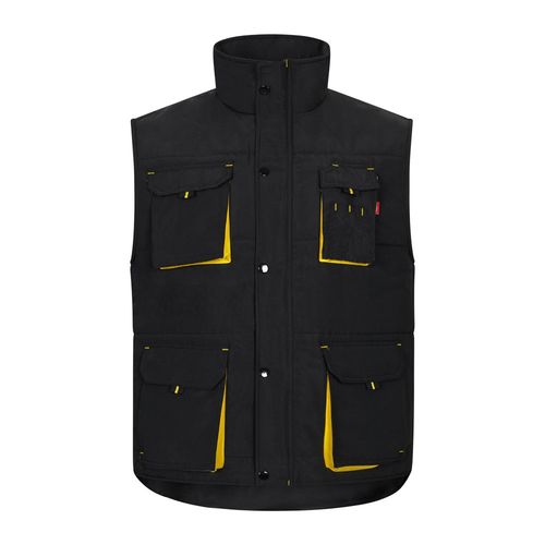 VL NERGAL. Chaleco acolchado, bicolor, multibolsillos (120g/m²), en poliéster (100%) VL NERGAL. Chaleco acolchado, bicolor, multibolsillos (120g/m²), en poliéster (100%)