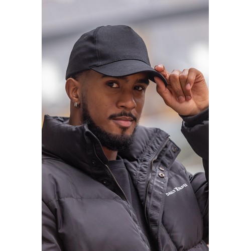 Casquette 5 panneaux en coton recyclé 280gr IMPACT