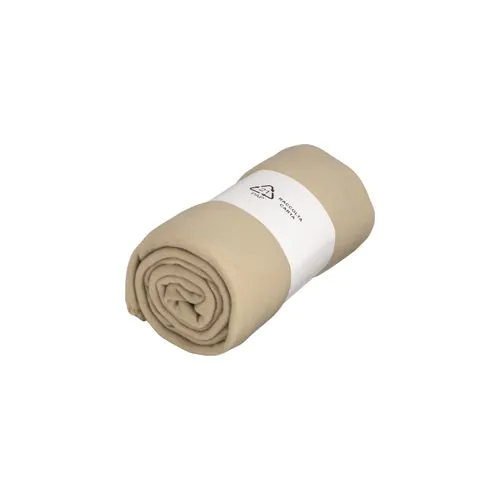 Coperta in polar, arrotolata