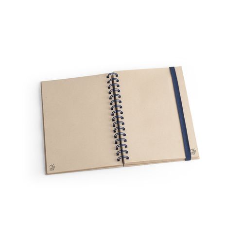 PROUST. A5 notebook with rings, hard cover, made of sugar cane paper (80% sugar cane) with plain pages PROUST. A5 notebook with rings, hard cover, made of sugar cane paper (80% sugar cane) with plain pages