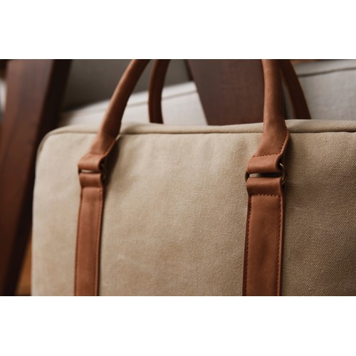 Borsa porta PC VINGA Bosler in canvas riciclato RCS Borsa porta PC VINGA Bosler in canvas riciclato RCS