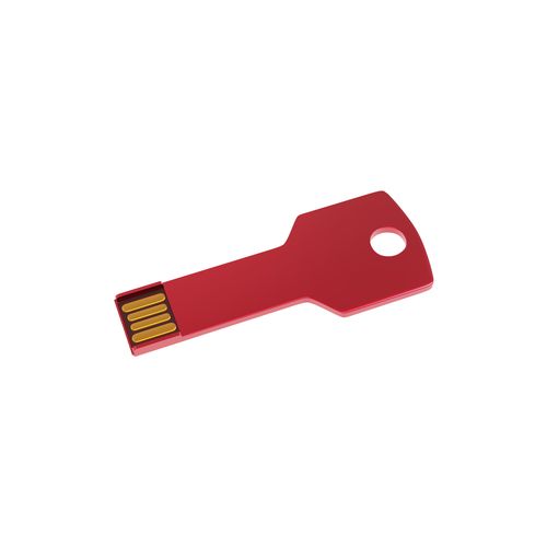 USB Stick Alu Key Red, 16 GB