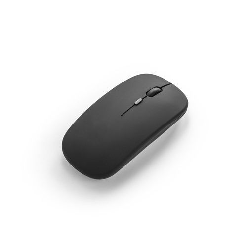 KHAN. Wireless mouse with 500mAh battery in recycled ABS (100% rABS) KHAN. Wireless mouse with 500mAh battery in recycled ABS (100% rABS)