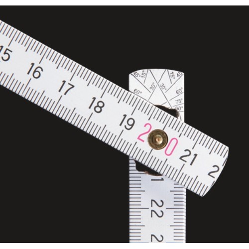 Beech wood folding rule