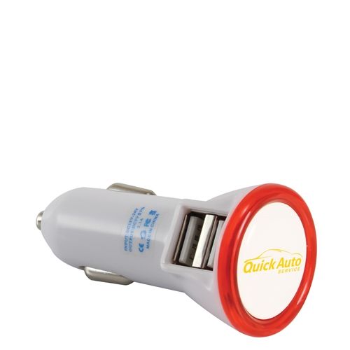 Dual Port Led USB Car Charger** Dual Port Led USB Car Charger**