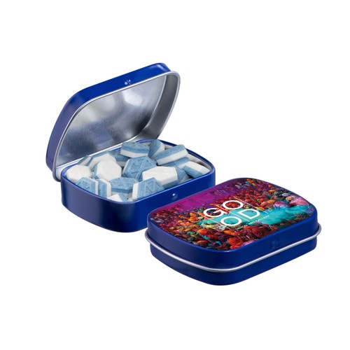 Mini hinged tin