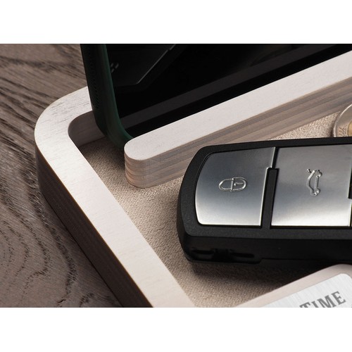 Organizzatore da tavolo in legno Organizzatore da tavolo in legno