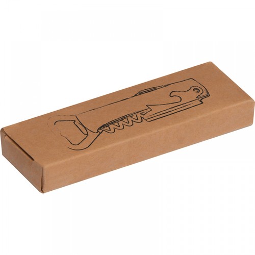 Corkscrew with bottle opener