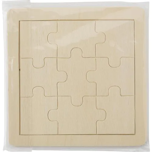 Puzzle 9 pièces en bois Alvaro