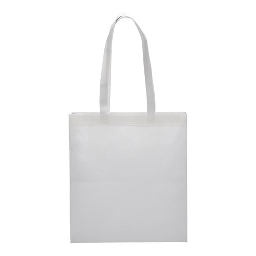 80 g/ m2 R-pet heat-sealed shopping bag with gusset