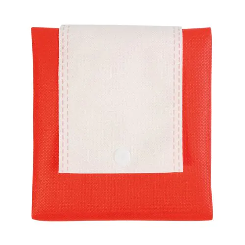 Not woven 80g/m2 foldable shopping bag with short handles