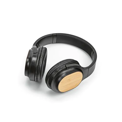 Cuffie Fleming rABS e bambù 400mAh. 8h autonomia Cuffie Fleming rABS e bambù 400mAh. 8h autonomia