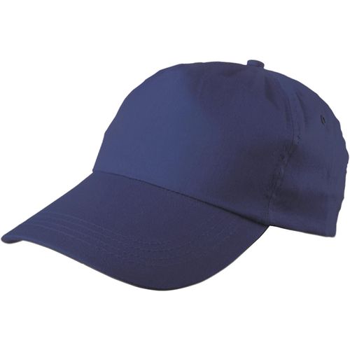 Cappellino 5 pannelli, in cotone Lisa