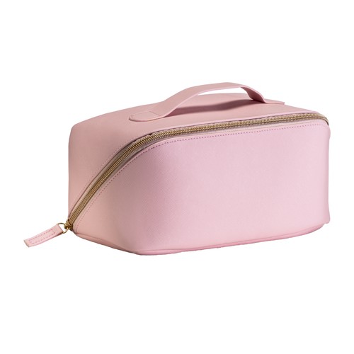 PU travel beauty case. Features zippered closure PU travel beauty case. Features zippered closure