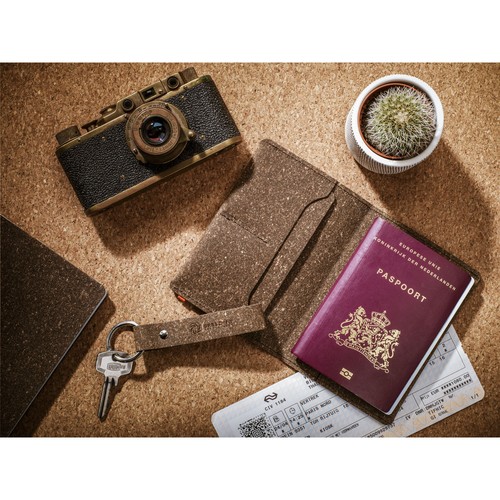 Recycled Leather Passport Holder Recycled Leather Passport Holder