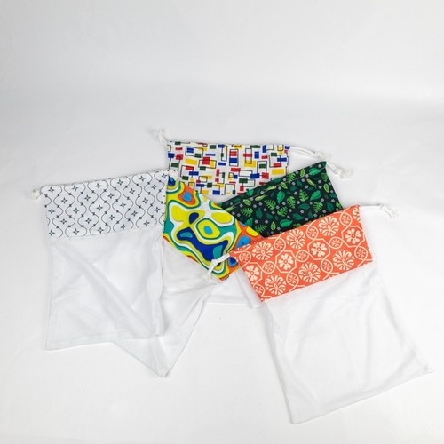 LARGE NET BAG IN CUSTOMIZABLE RPET