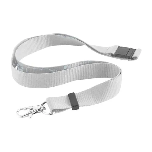 R-PET (recycled PET) lanyard whit safety release