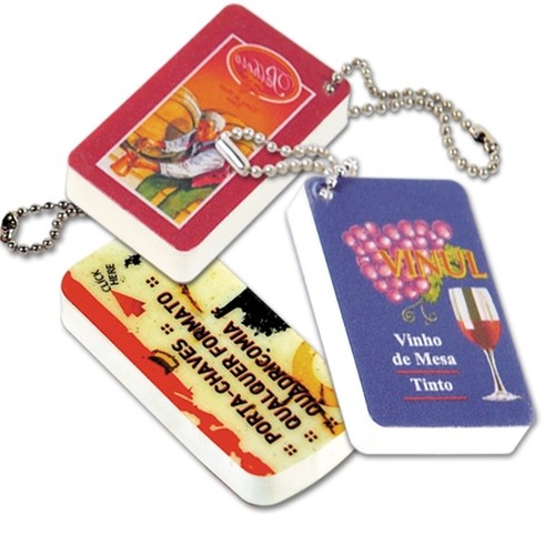CORK KEYCHAIN ??SMALL 2 SIDES CUSTOMIZABLE