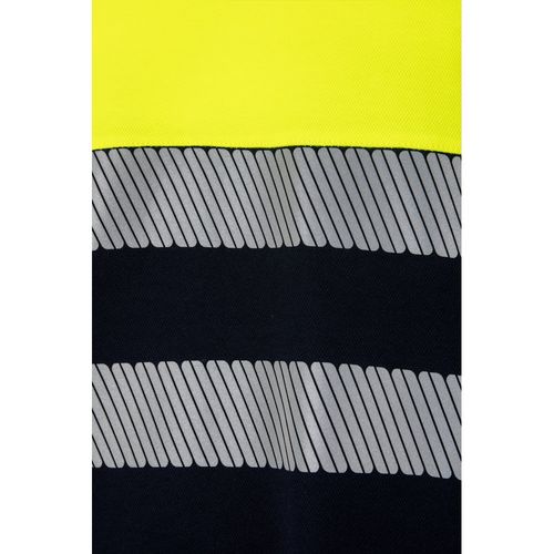 VL BASTET. Two-tone piqué T-shirt (150g/m²), in cotton (55%) and polyester (45%) VL BASTET. Two-tone piqué T-shirt (150g/m²), in cotton (55%) and polyester (45%)