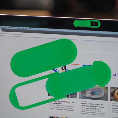 Laptop webcam-cover