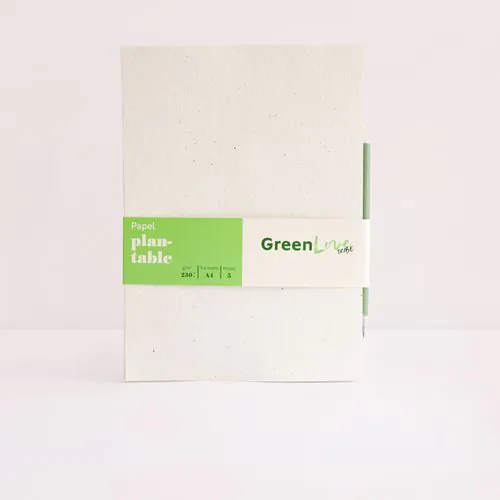 Crayon avec des graines + Paquet de papier