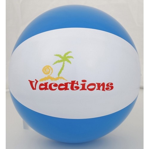 Ballon de plage bicolore Key West Ballon de plage bicolore Key West