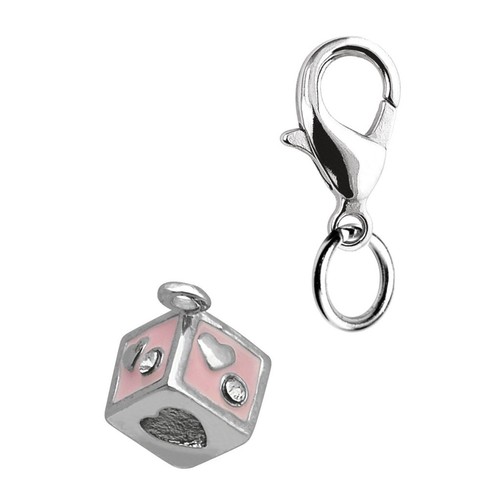 CHARM "DICE HEARTS" mm 8x10