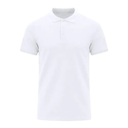Adult White Polo Shirt Chaplin