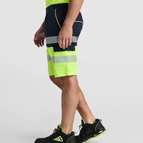 korte broek met reflecterende strepen korte broek met reflecterende strepen