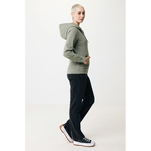 IQONIQ Abisko gerecycled katoen hoodie met rits