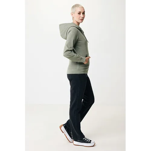 IQONIQ Abisko gerecycled katoen hoodie met rits