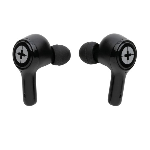 RCS recycled plastic Swiss Peak ANC TWS earbuds RCS recycled plastic Swiss Peak ANC TWS earbuds