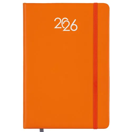 2026 weekly planner with hard PU cover