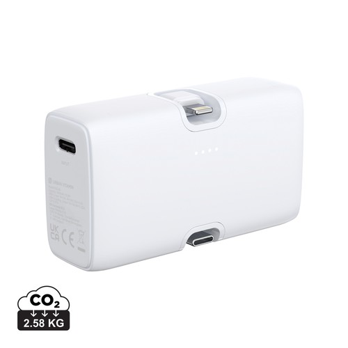 Urban Vitamin Los Angeles 20W Powerbank aus RCS rec. Plastik Urban Vitamin Los Angeles 20W Powerbank aus RCS rec. Plastik