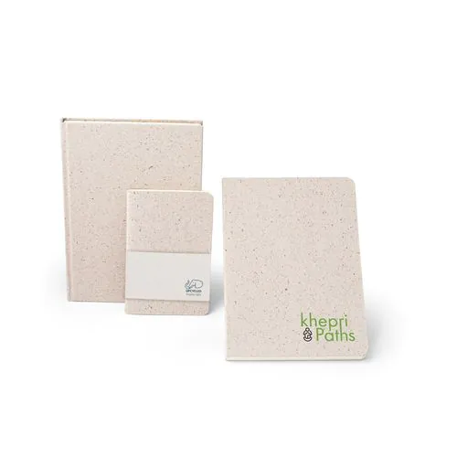 ORGANIC SOFT. A6 notepad with flexible cover made from organic elephant matter (80%) ORGANIC SOFT. A6 notepad with flexible cover made from organic elephant matter (80%)