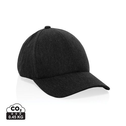 Gorra 6 paneles tejido jaspeado reciclado Milo AWARE™200 gr Gorra 6 paneles tejido jaspeado reciclado Milo AWARE™200 gr