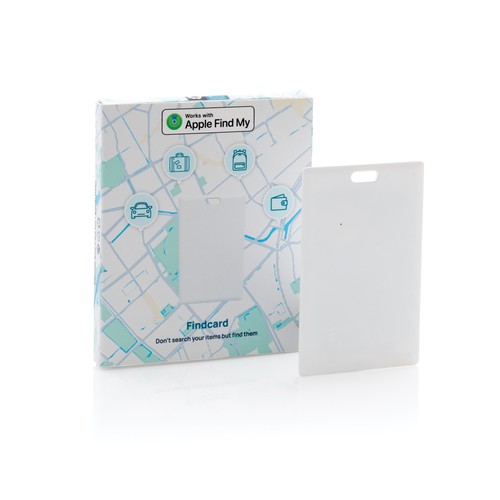 Findcard RCS recycled plastic item finder card Findcard RCS recycled plastic item finder card