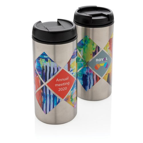 Mug Metro en acier inoxydable recyclé RCS