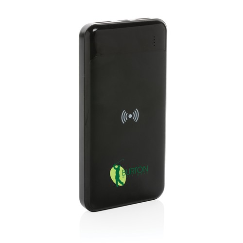 RCS standaard recycled plastic wireless powerbank RCS standaard recycled plastic wireless powerbank