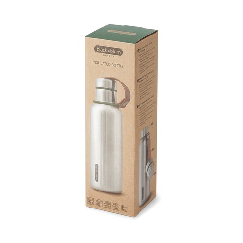 Black+Blum Insulated Water Bottle Small 500ml Black+Blum Insulated Water Bottle Small 500ml