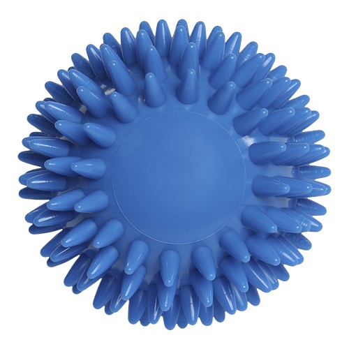 Balle de massage hérisson avec gaufrage rond (78 mm, bleu), "Made in Germany" Balle de massage hérisson avec gaufrage rond (78 mm, bleu), "Made in Germany"